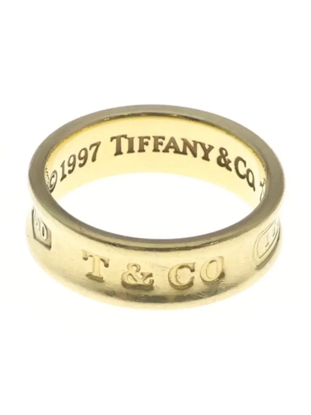 Tiffany & Co 1837 Narrow Ring Gold